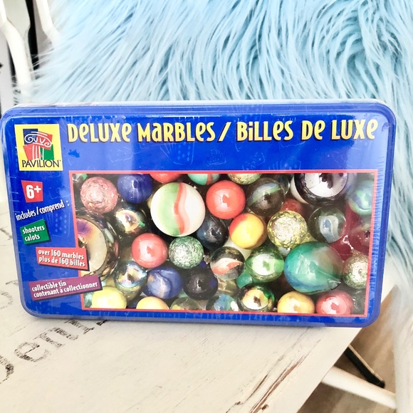 Marbles, Vintage 1999, Deluxe Marbles, In‎ Collectable Tin, NEW, SEALED - Picture 7 of 9